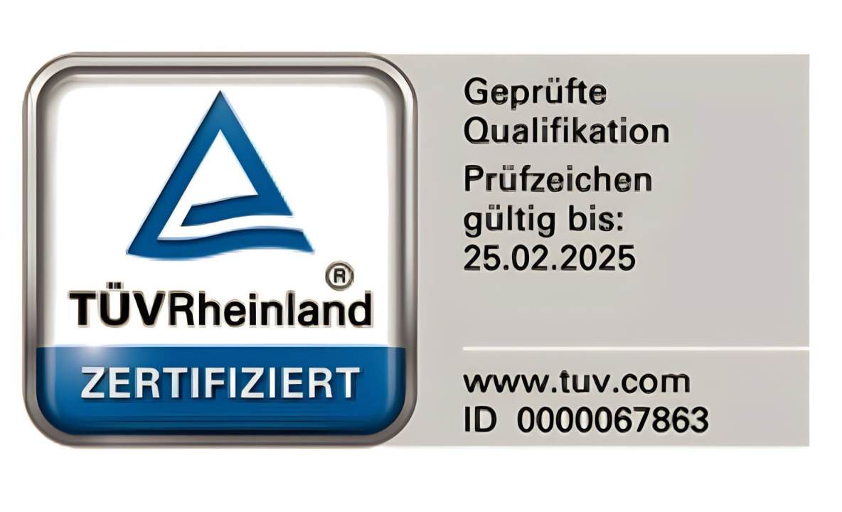 LOGO TÜY Zertifiziert für mobile Forensik