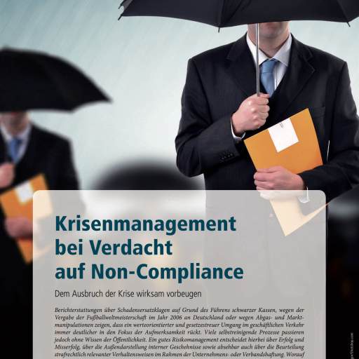 Checkliste Krisenmanagement