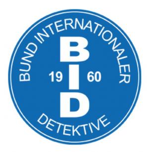 Detektei ist Mitglied im Bund Internationaler Detektive e.V.